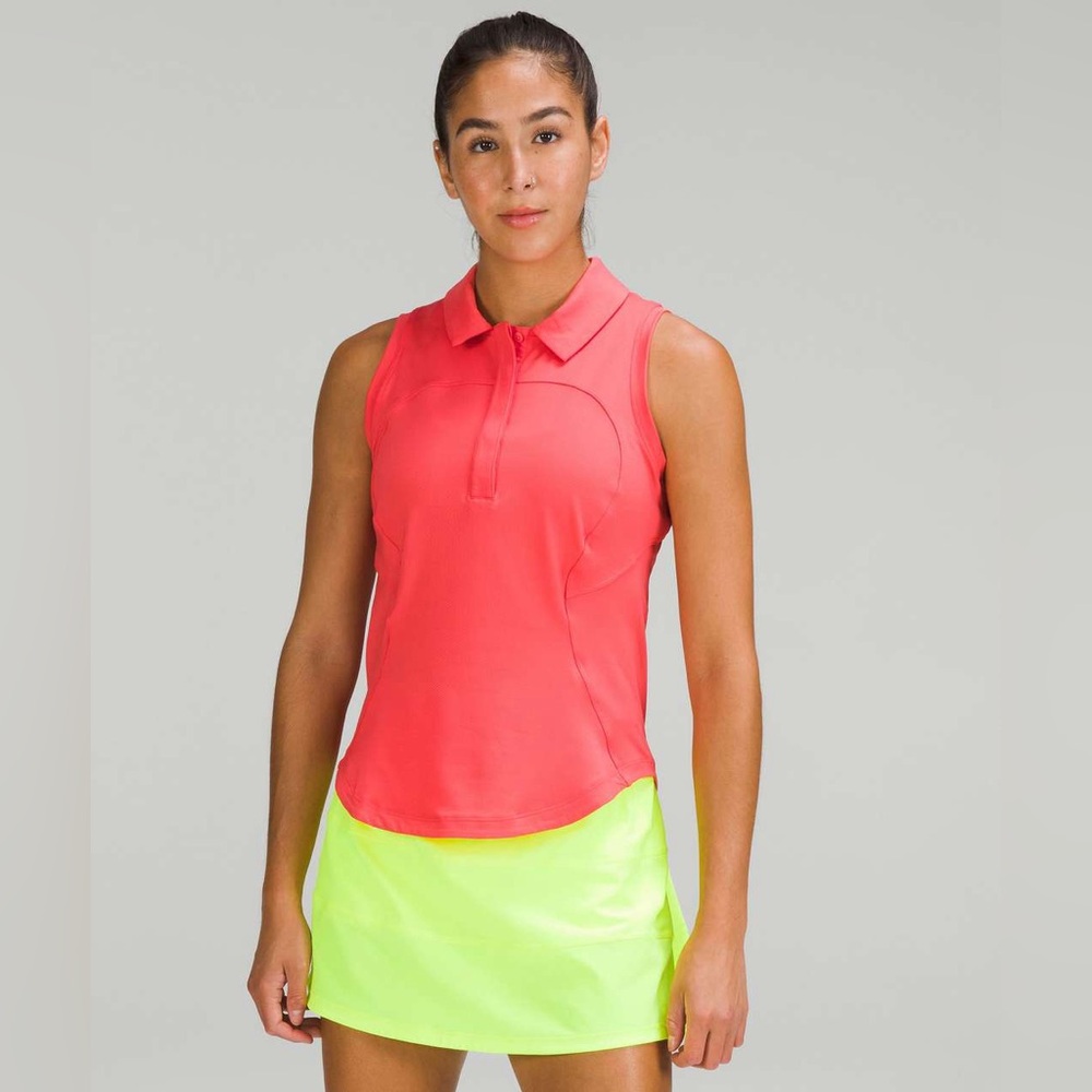 Lululemon Quick-Dry Sleeveless Polo Shirt
